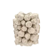 VILLA COLLECTION Elha vas/&ouml;verdrag, rund - kr&auml;mf&auml;rgad stengods