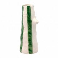 Villa Collection Styles vas med näbb och ögonfransar 26 cm Green