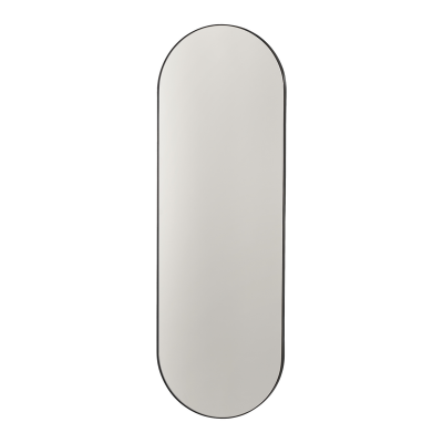 VILLAKAMLING Vasto väggspegel, oval - spegelglas och svart järn