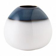 Villeroy&Boch Lave Home egg-shaped vas 13 cm Blå-vit