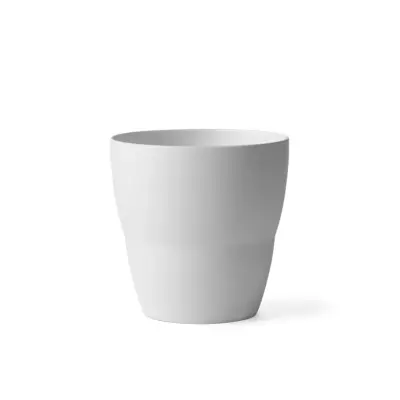 Vipp - 220 vas, vit, porslin, Ø14,5 cm –
