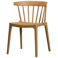 WOOOD BLISS TRÄDGÅRDSSTOL MED STANG I ORGANISK FIBER KARAMELLMELANGE