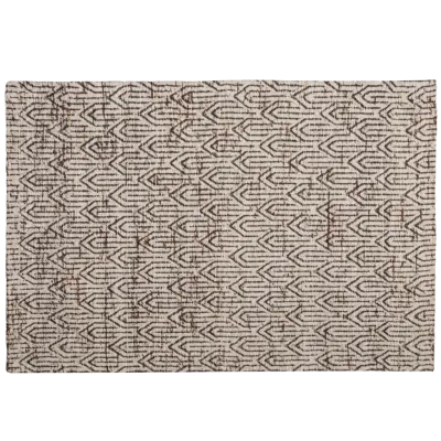 WOOOD JOSLIN MATTA I ULL NATURMELANGE 170x240CM