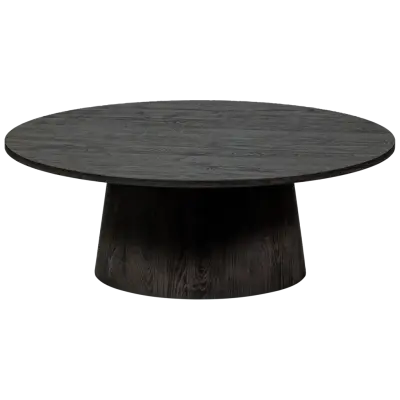 WOOOD MAAN SOFFBORD MDF MÖRKBRUN 35xØ100CM