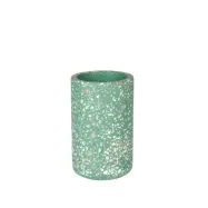 ZUIVER Fajen vas, rund - gr&ouml;n terrazzo