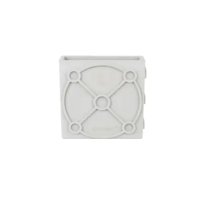 ZUIVER Grafisk vas, rektangulär - grå betong