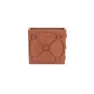 ZUIVER Grafisk vas, rektangulär - terrabetong